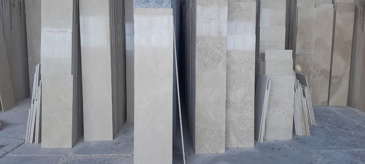 خرید سنگ لایم استون سفید ممتاز 40 طولی