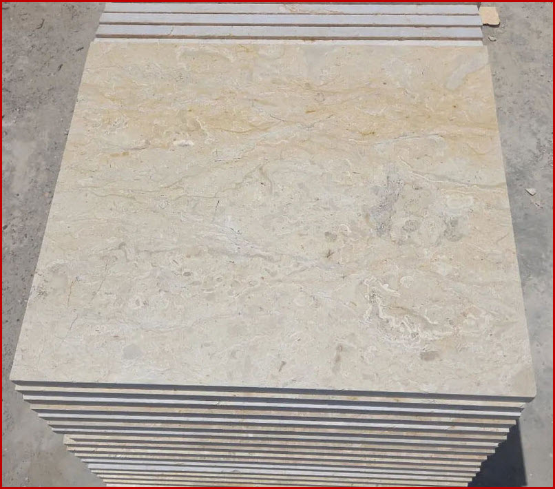 سنگ سایز 40*40 مرمریت آباده | قیمت فرشی؛ کف